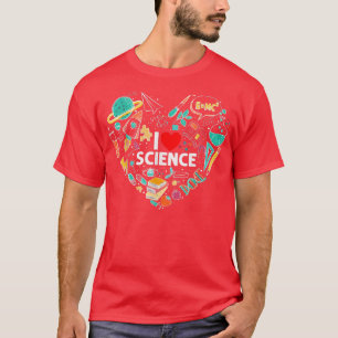 Science Tshirt, I Kärlek Science shirt Science Äls T