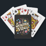 Science Vibes Groovy, första dagen i Back to schoo Casinokort<br><div class="desc">Science Vibes Retro Första dagen för Back to school Groovy-läraren</div>