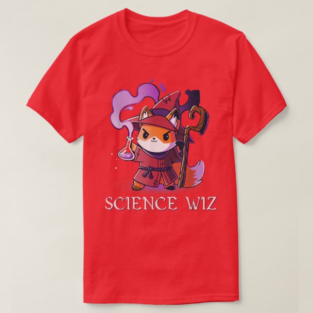 Science Wiz shirt Funny Alchemist Red Panda Scienc T (Design framsida)