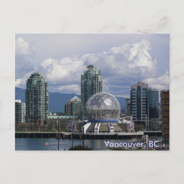 Science World, Vancouver, BC Vykort (Framsida)