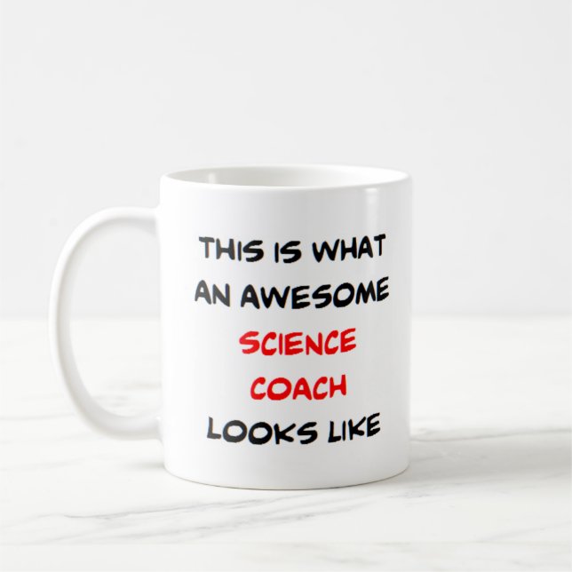 Sciences tränare, fantastisk kaffemugg (Vänster)