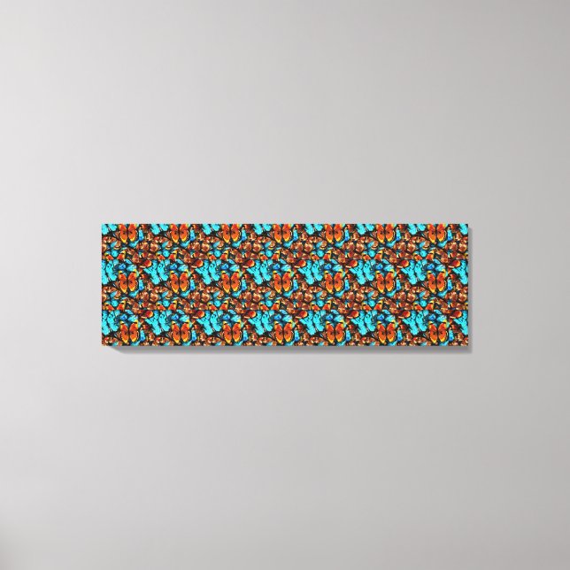 Scientific Butterfly Specimens Canvas Art (Framsida)