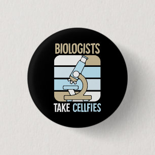 Scientist Gift Biologer tar celler Knapp
