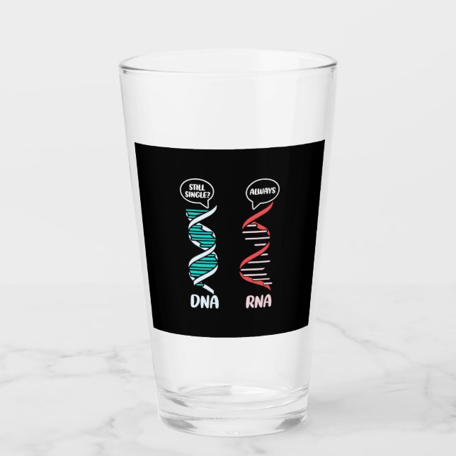 Scientist Gift | Biologilärare Rna Glaskopp (Framsida)