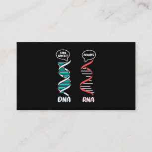 Scientist Gift Biologilärare Rna Visitkort