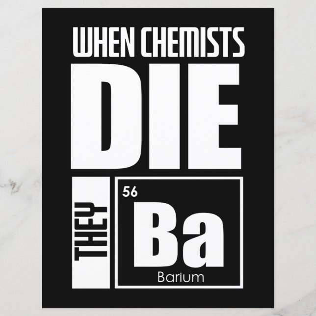 Scientist Gift | Fin kemi (Framsida)