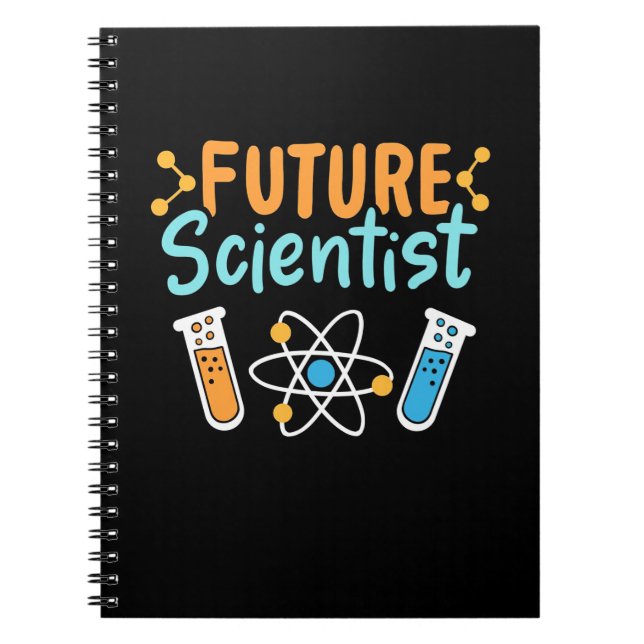 Scientist Gift | Framtida forskare Anteckningsbok (Framsidan)
