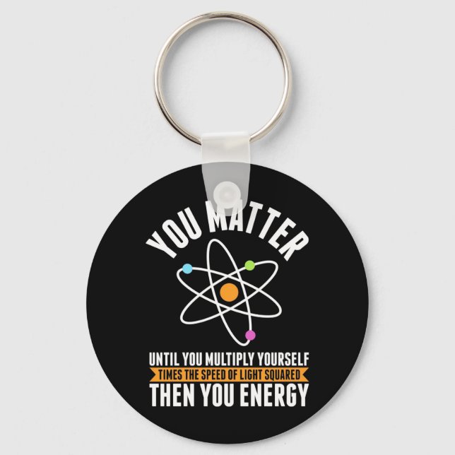 Scientist Gift | Fysikalisk vetenskap Nyckelring (Framsida)