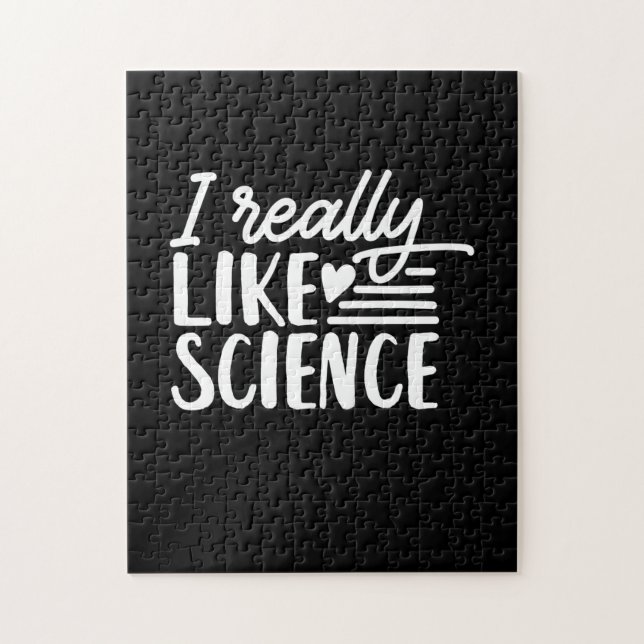 Scientist Gift | I Verkligen like Science Pussel (Vertikal)