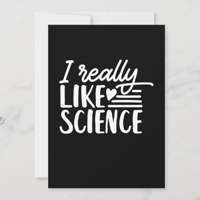 Scientist Gift | I Verkligen like Science Spara Datumet (Framsida)