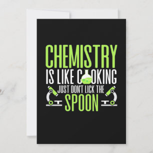 Scientist Gift   Kemi är som kokning Spara Datumet
