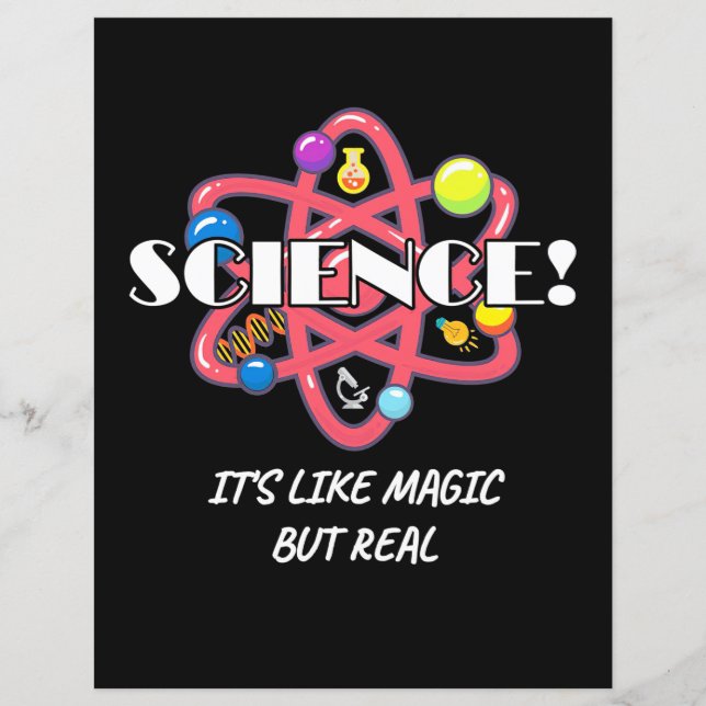Scientist Gift | Kemikalievetenskapen liknar magi (Framsida)