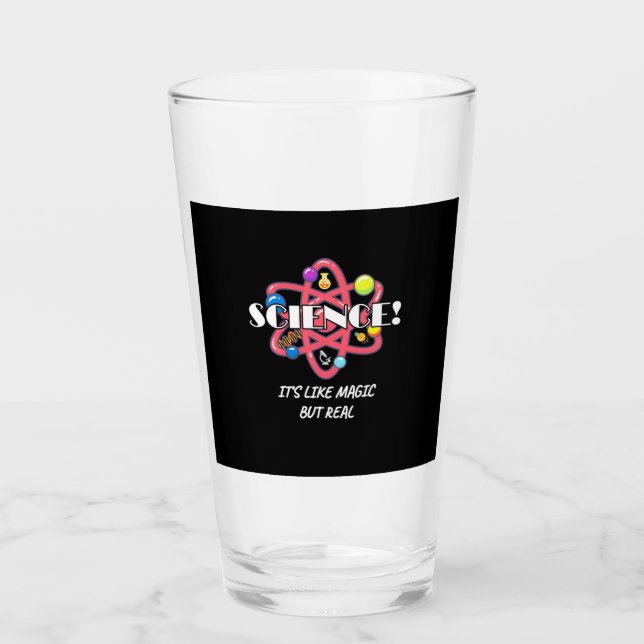 Scientist Gift | Kemikalievetenskapen liknar magi Glaskopp (Framsida)