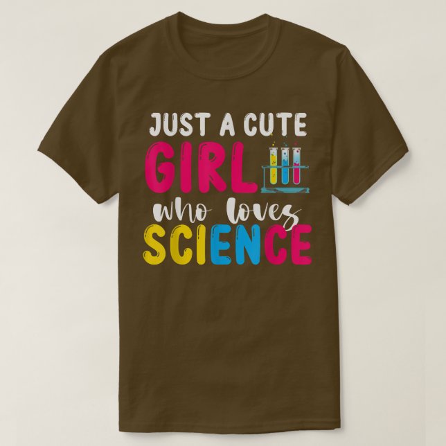 Scientist Girls Chemistry Laboratory Women Lab Sci T Shirt (Design framsida)
