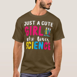 Scientist Girls Chemistry Laboratory Women Lab Sci T Shirt