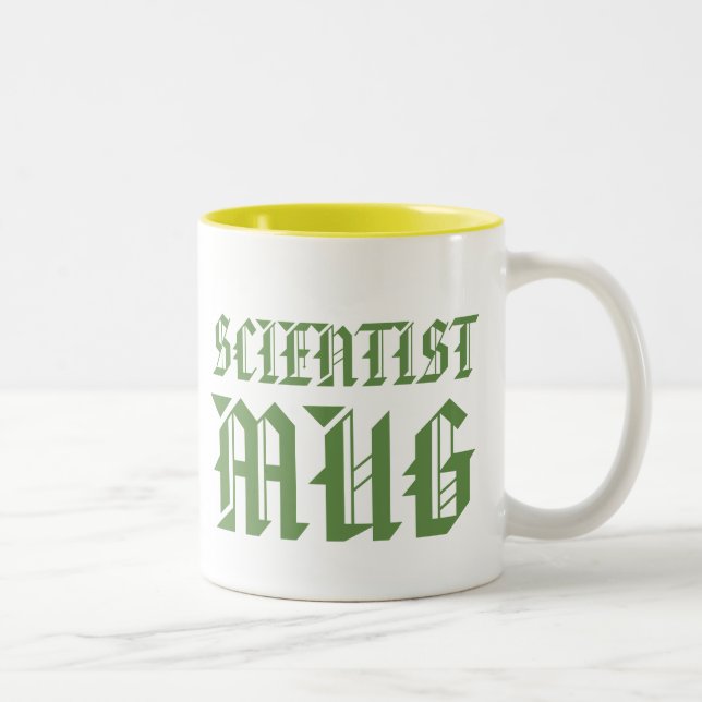 Scientist mugg | Roligt Humor Slogan Kids Mugg (Höger)