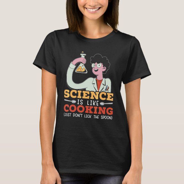 Scientist Science Biology Chemistry Laboratory Ro T Shirt (Framsida)