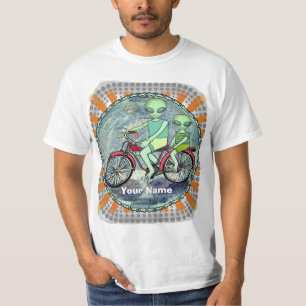 Scifi Alien Bike T Shirt