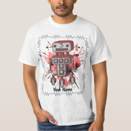 Scifi robot tre t shirt