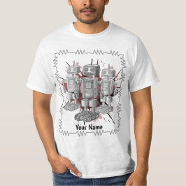 Scifi robotbrigad t shirt
