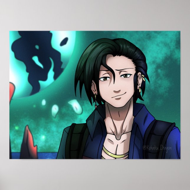 Scifi Space Pirat Poster (Framsidan)