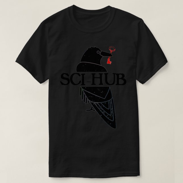 Scihub PhD  T Shirt (Design framsida)