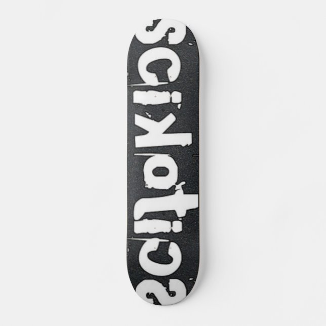 SCIKOTICS SK8 OLD SCHOOL SKATEBOARD BRÄDA 18 CM (Framsida)