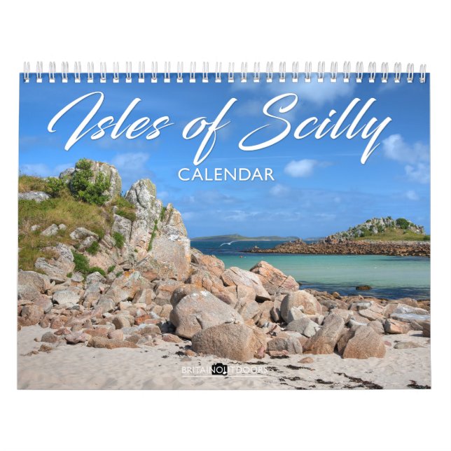 Scilly Calendar-öarna Kalender (Omslag)