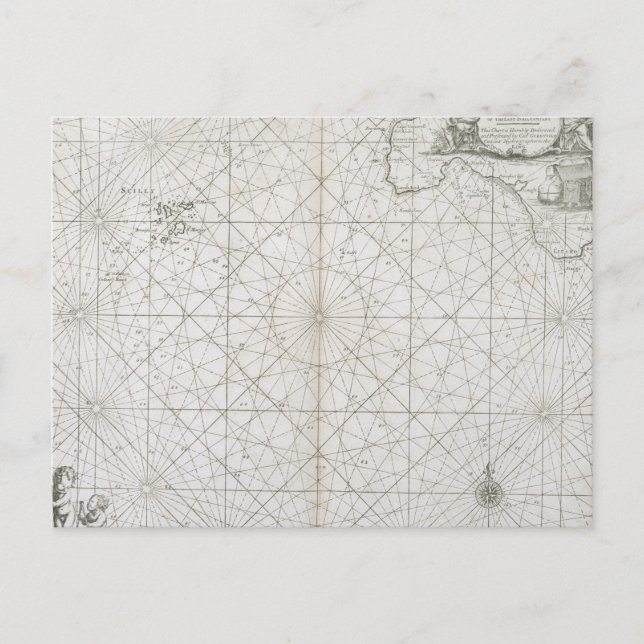 Scilly & Cornwall Vykort (Framsida)