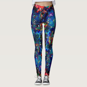 Scintillation Star Fält All over Print Leggings