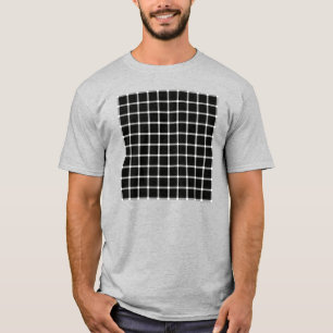 Scintilleri Grid optical Illusion T Shirt