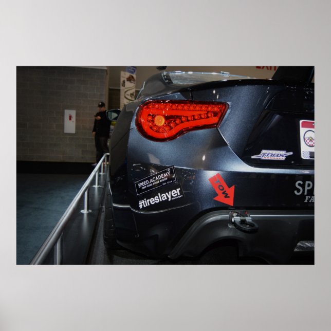 Scion FRS Drift Car Poster (Framsidan)