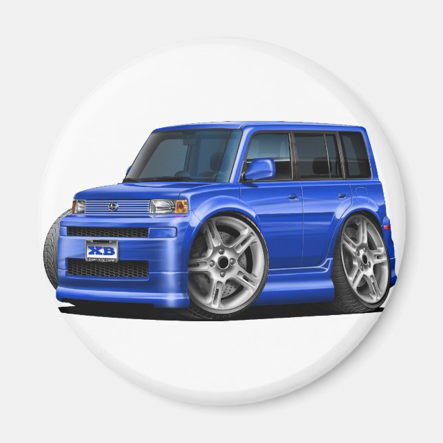Scion XB Blue Car Magnet (Framsidan)