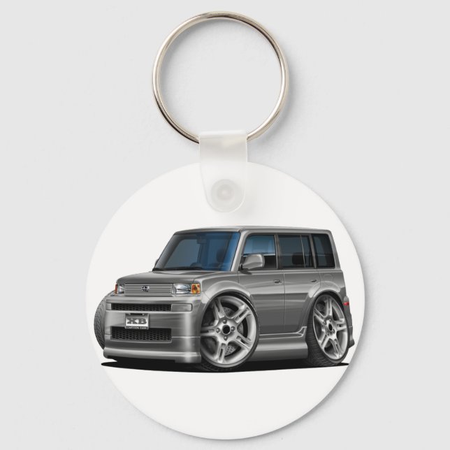 Scion XB Grått Car Nyckelring (Framsida)