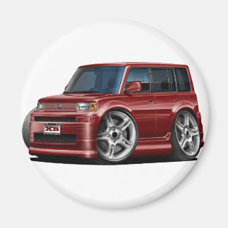 Scion XB Maroon Car Magnet