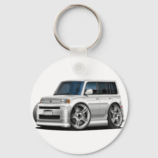 Scion XB White Car Nyckelring