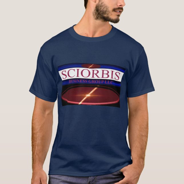 Sciorbis Business Group LLC Logotyp Kopp - Brown T Shirt (Framsida)