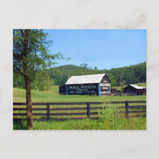 Scioto County Mailpouch Barn Postcard Vykort