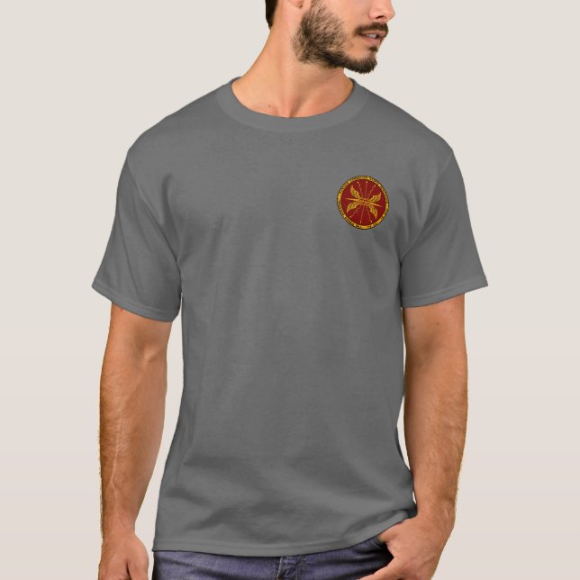 Scipio Africanus/den romerska legionen förseglar T-shirt (Framsida)