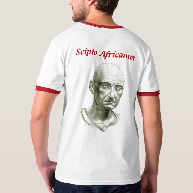 Scipio Africanus skjorta T-shirt (Baksida)
