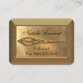 Scissor hairstylisten Royale Visitkort