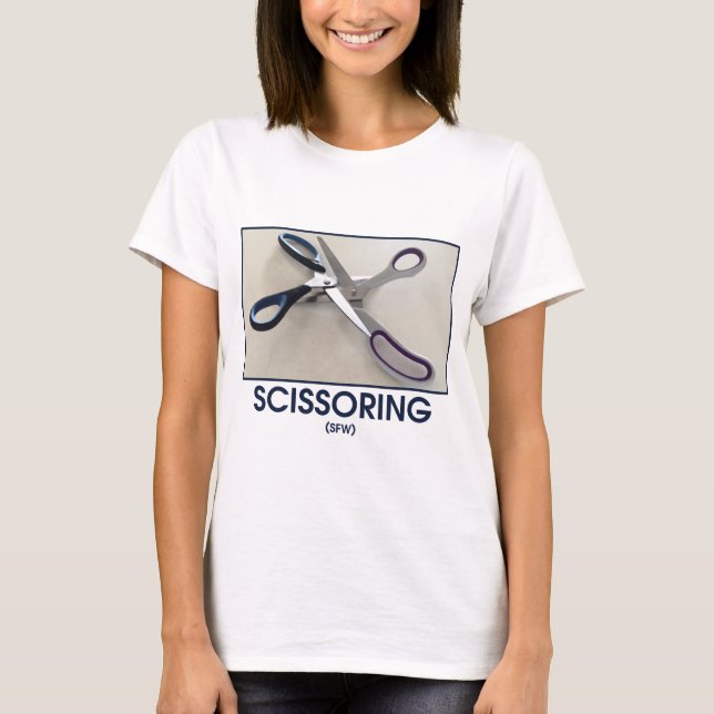 Scissoring SFW T-shirt (Framsida)