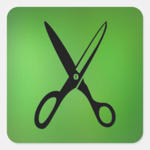 Scissors klistermärken