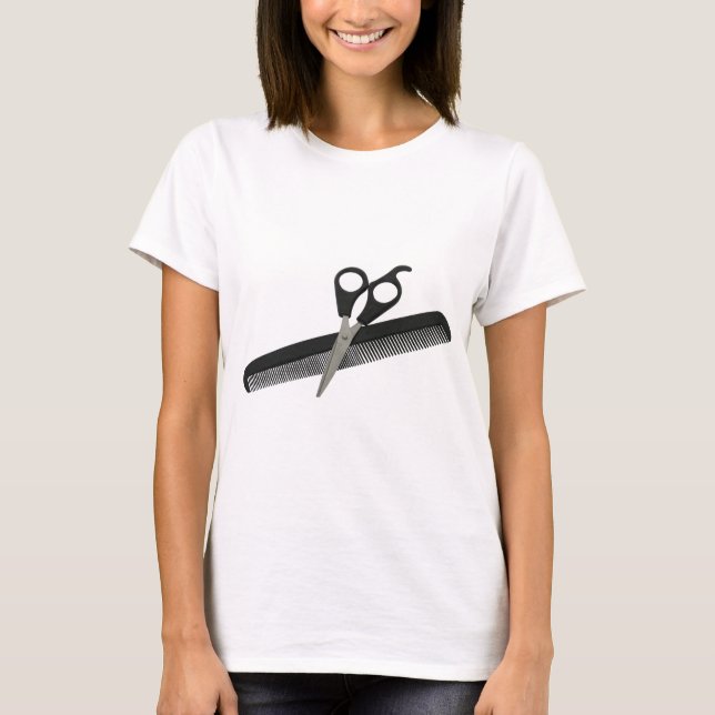 ScissorsComb052010 Tee (Framsida)