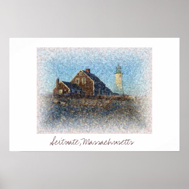 Scituate Light Poster (Framsidan)