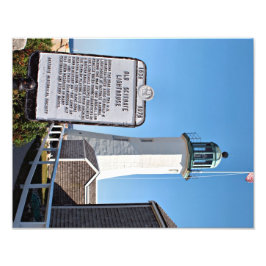 Scituate Lighthouse, Massachusetts Fototryck