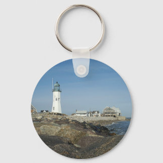 Scituate Lighthouse Nyckelring