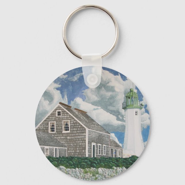 Scituate Lightkeeper's House Nyckelring (Framsida)