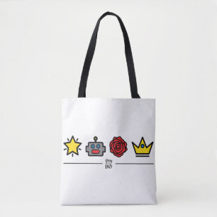 SCK Icon White Toot Tygkasse