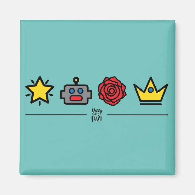 SCK Icons Blue Magnet (Framsidan)